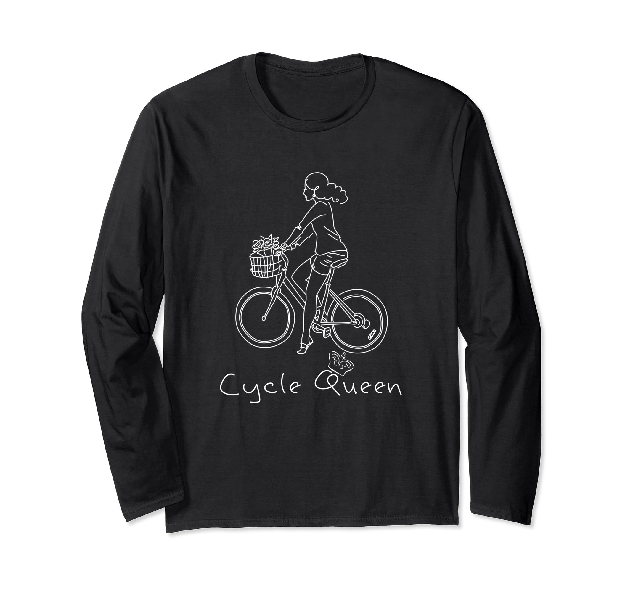Cycle Queen - Cyclist Long-Sleeve T-Shirt