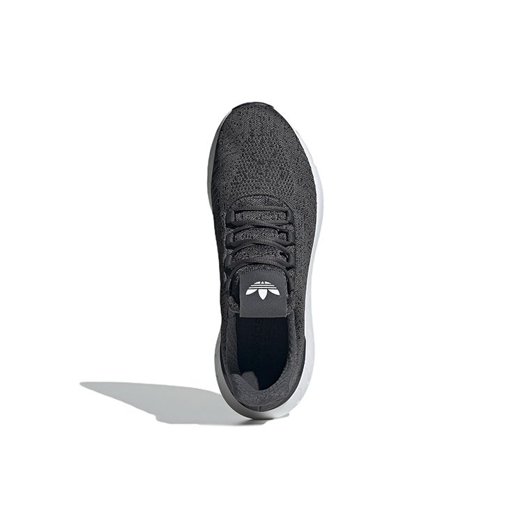 Adidas Originals Swift Run 22 Comfortable Sports Fabric Durable Breathable Low-Top Casual Running Shoes Unisex Sneakers Black GW6811