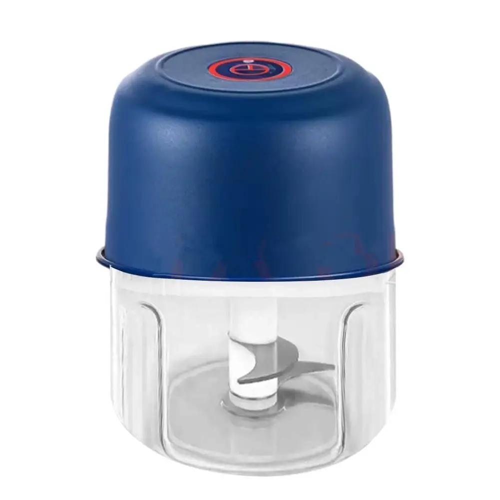 

300ML Electric Meat Grinder Food Chopper Garlic Masher Slicer Vegetable Multi-Function USB Blender Kitchen Mixer T2W4