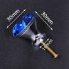 KAK 30mm Diamond Shape Design Colorful Crystal Glass Knobs Cupboard Drawer Pull Door Kitchen Cabinet Wardrobe Handles Hardware