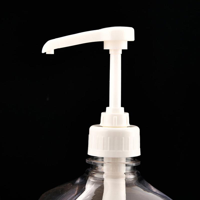 Pump Coffee Milk Tea Dispenser Syrup Pump White Liquid Dispenser For Syrup 10CC Juice Bottle Dispenser Pump