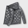 Herrenmode Marke Kapuzen Winter Baumwolljacke