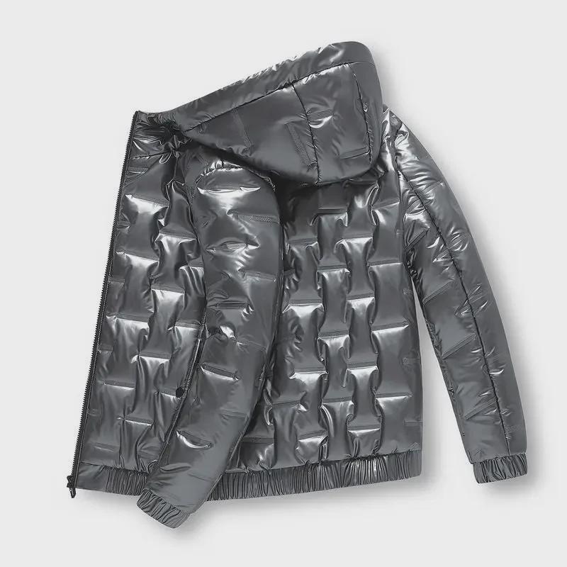 Herrenmode Marke Kapuzen Winter Baumwolljacke