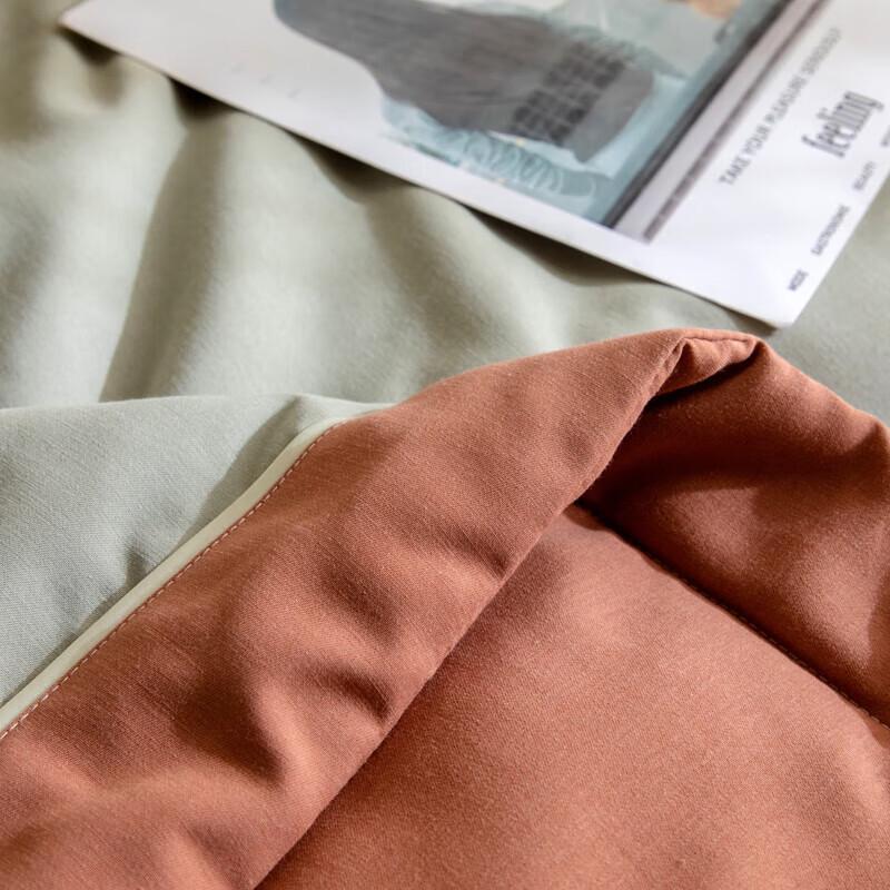 MUJI Organic Cotton Linen Blend Quilt