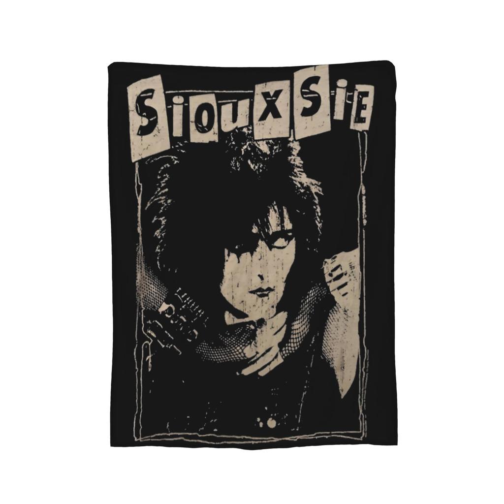 Siouxsie Sioux Susan Janet Ballion Decken Fleece Frühling Herbst Siouxsie and the Banshees Überwurfdecken für Bett Bettwäsche Überwürfe