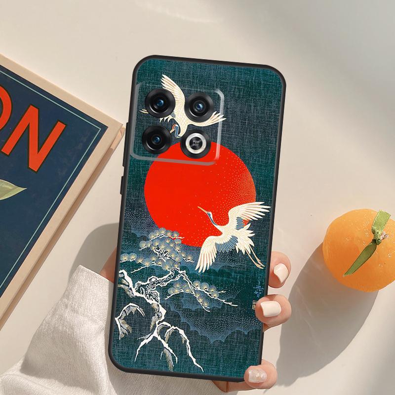 Japanese Style Art Japan Case For OnePlus Nord N10 N20 N100 N200 CE 2 2T OnePlus Ace 9 11 10 Pro 8T 9R 10T 9RT Cover