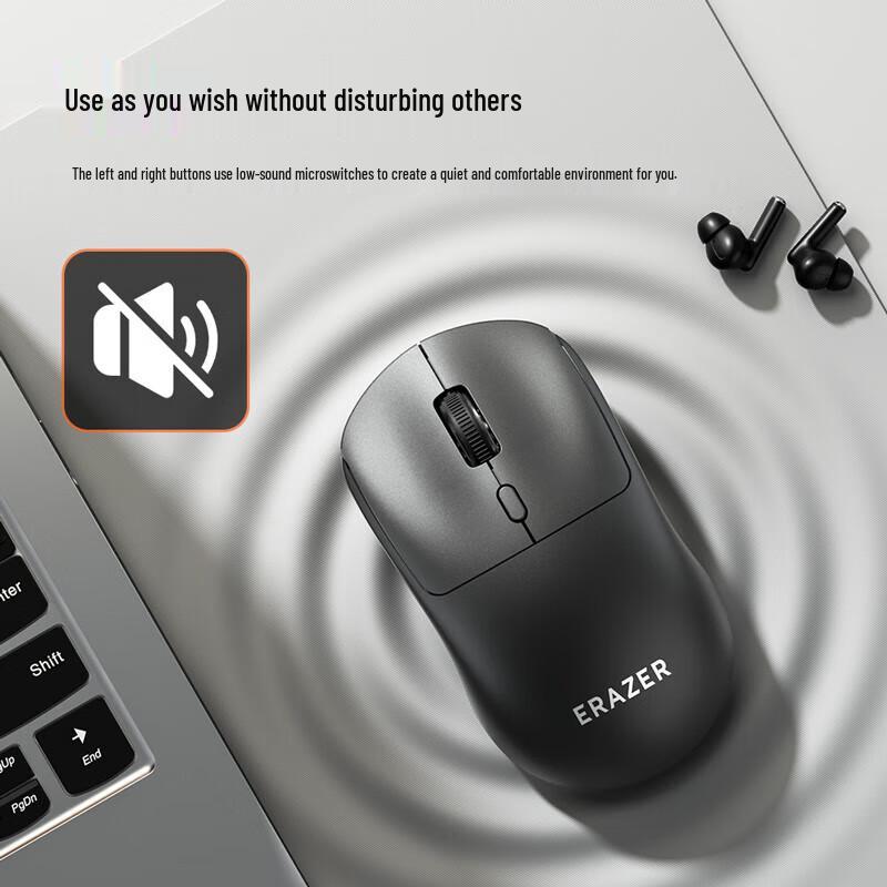 Lenovo N390 Ergonomic Silent Wireless Mouse
