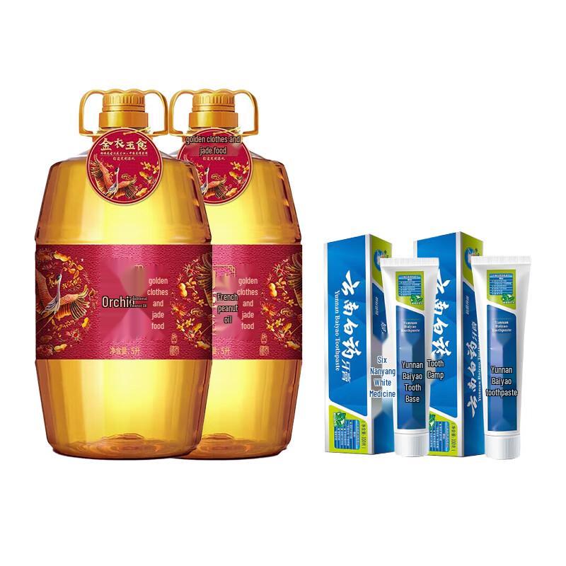 

Зубная паста Yunnan Baiyao и арахисовое масло HuJihua - набор