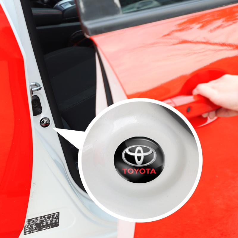 Car Door Shock Absorbing Gasket Car Trunk Sound Insulation Pad For Toyota Corolla Yaris Aygo Prius CHR Camry Auris Avensis Land HJ3S8
