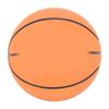Basketball Toy Stress Relief High Elasticity Portable Rubber Play Ball for Pet Interaction Desktop Ornament Brown
