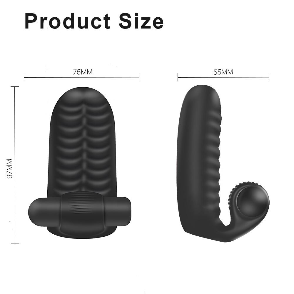 10 Vibration USB Charging Finger Vibrators for Women Adult Sex Toys for Woman Female Clitoris G Spot Masturbators Sex Products%
