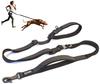Shock‑Absorbing Bungee Hands‑Free Dog Leash Waist Belt Adjustable Nylon Pet Lead For Jogging Running Walking Large Medium Dogs