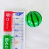 Super Ball Watermelon Pattern 2.3cm Diameter 5 Pieces