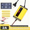 12V 2A Intelligentes Digitalanzeige-Ladegerät Verbessertes Motorrad Auto Batterie Blei-Säure-Batterie Reparatur Spannungsstabilisierung Schutz