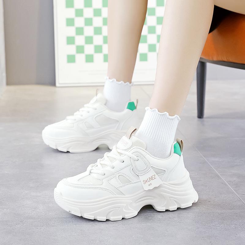 

Daddy shoes women s 2025 new spring and autumn models versatile platform Forrest Gump shoes casual sports shoes women s shoes T83 35