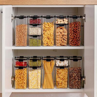 Food Storage Container Plastic Kitchen Refrigerator Noodle Box Multigrain Storage Tank Transparent Sealed Cans