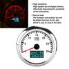 Pointer Tachometer Waterproof 3 In 1 Multifunctional for Car Modification Automobile BoatsWhite Plate