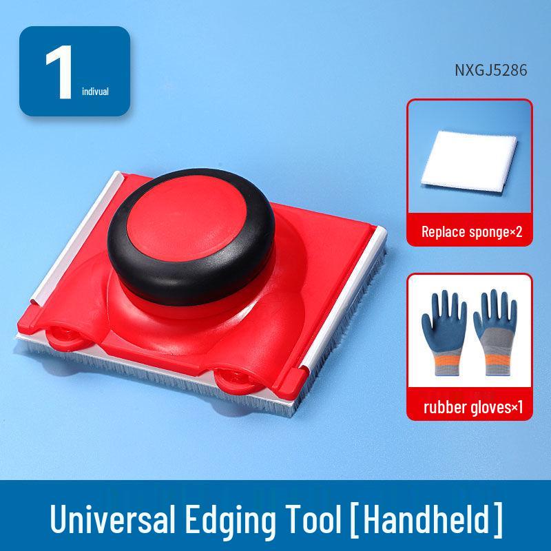 Universal Edge Trimmer Sponge Brush for Precise Latex Paint Separation