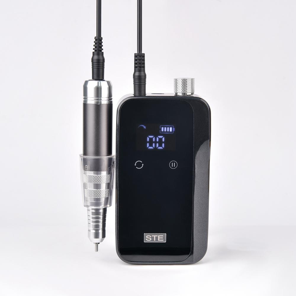 

Профессиональная дрель для ногтей 30000 об/мин с HD ЖК-дисплеем, перезаряжаемая для маникюра, портативная фрезерная машина для ногтей