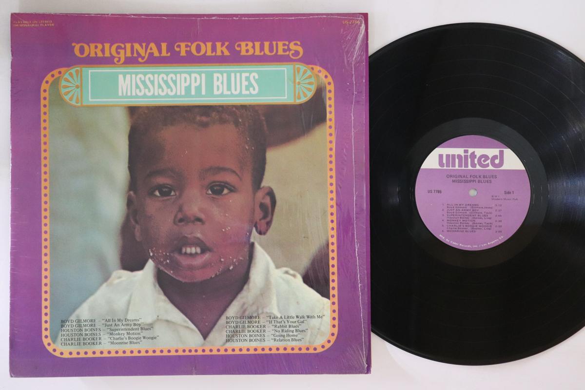 

LP Record VARIOUS - Mississippi Blues US7786 UNITED US Blues Used