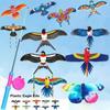 DIY Toy Plastic Eagle Kite Cartoon Flying Bird Kites New Large Eagle Kites  Garden Outdoor Sports