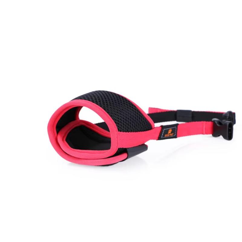 Hundemaulkorb gegen Beißen, Bellen und Kauen mit bequemem Netz, weichem Stoff und verstellbarem Riemen, geeignet für kleine, mittelgroße und große Hunde