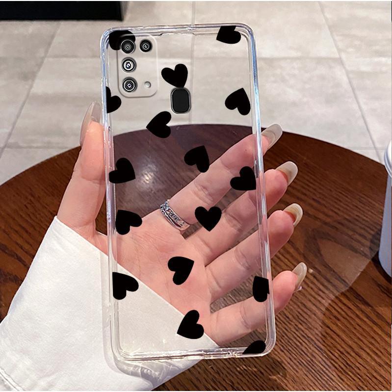 Case For Samsung Galaxy M31 M21s M21 M30s Clear Luxury Cute Cat Love Rabbit Funny Silicone TPU Soft Shell Phone Case Back Cover