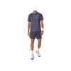 Asics Actimotion™ Casual Fashion Comfortable Breathable Short Sleeve T-Shirt Men Tops Gray Purple 2041A323-500