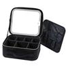 LED Makeup Bag with Mirror, High-End Feel, Large-Capacity for Makeup Artists