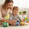 Cartoon Design Mini Car Toy Animal Model Cartoon Car Toy  Parent-Child Interaction