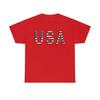 Usa Unisex Heavy Cotton Tee