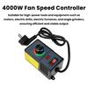 4000W Angle Grinder Speed Controller Fan Speed Controller Drill Stepless Speed Controller Suitable for Household Appliances Etc.