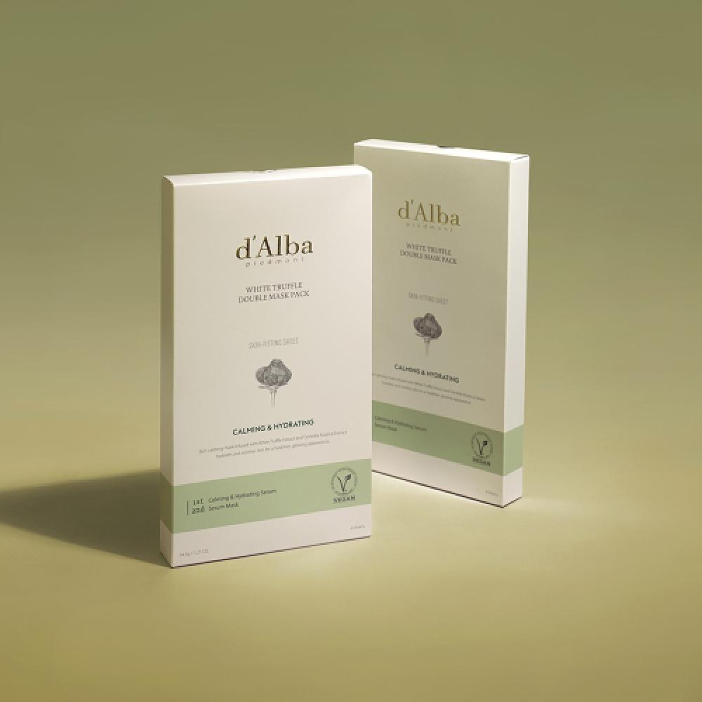 

D Alba DAlba White Truffle Double Mask Pack [soothing Moisturizing] 2box 8 Sheets NONE