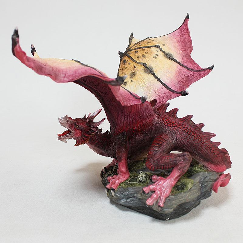 [USED] Red Devil Dragon Figure Red Pterosaur RED DEVIL DRAGON