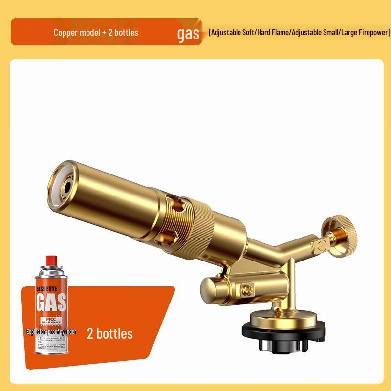 ZISIZ Portable Invertible Butane Torch with Igniter