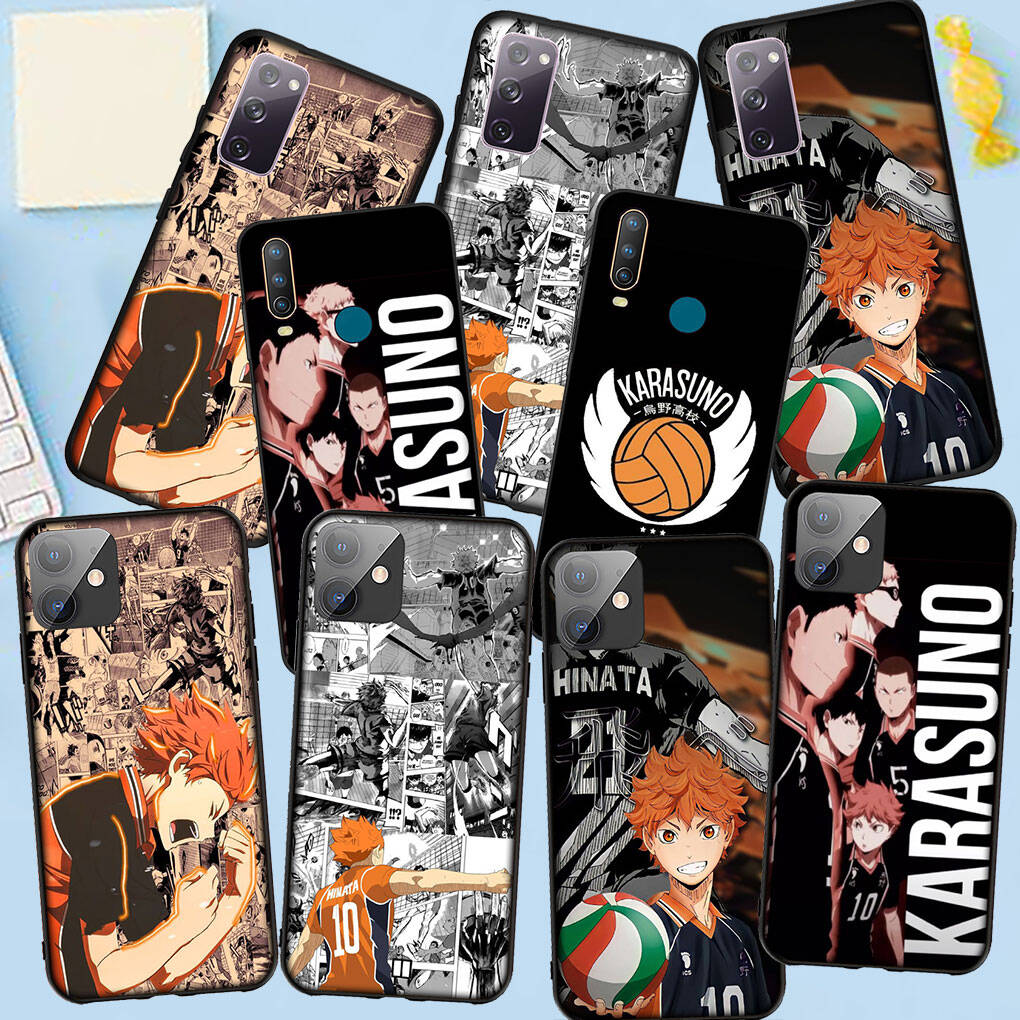 Phone Case for iPhone 17 16 15 Xiaomi Poco F8 F7 X7 X6 M8 C85 C75 C71 Redmi Note 14 13 12 11 Pro Max A4 14C 13C 15C Anime Haikyuu Shoyo Hinata Cover
