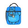 Bluudude Gubby Forsakens Isolierte Lunchtaschen Großer Lunchbehälter Kühltasche Tragetasche Lunchbox Arbeit Picknick Mädchen Junge