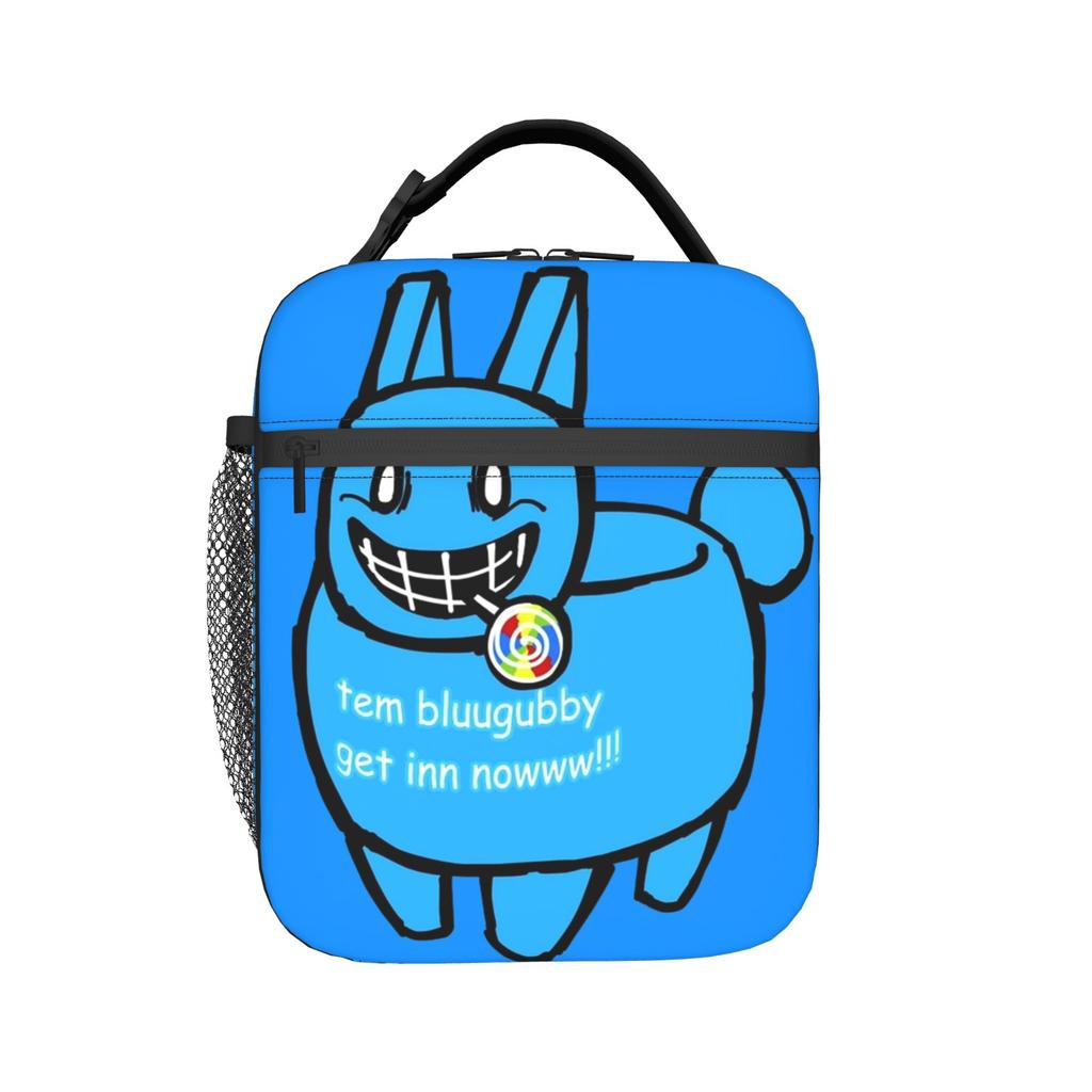 Bluudude Gubby Forsakens Isolierte Lunchtaschen Großer Lunchbehälter Kühltasche Tragetasche Lunchbox Arbeit Picknick Mädchen Junge