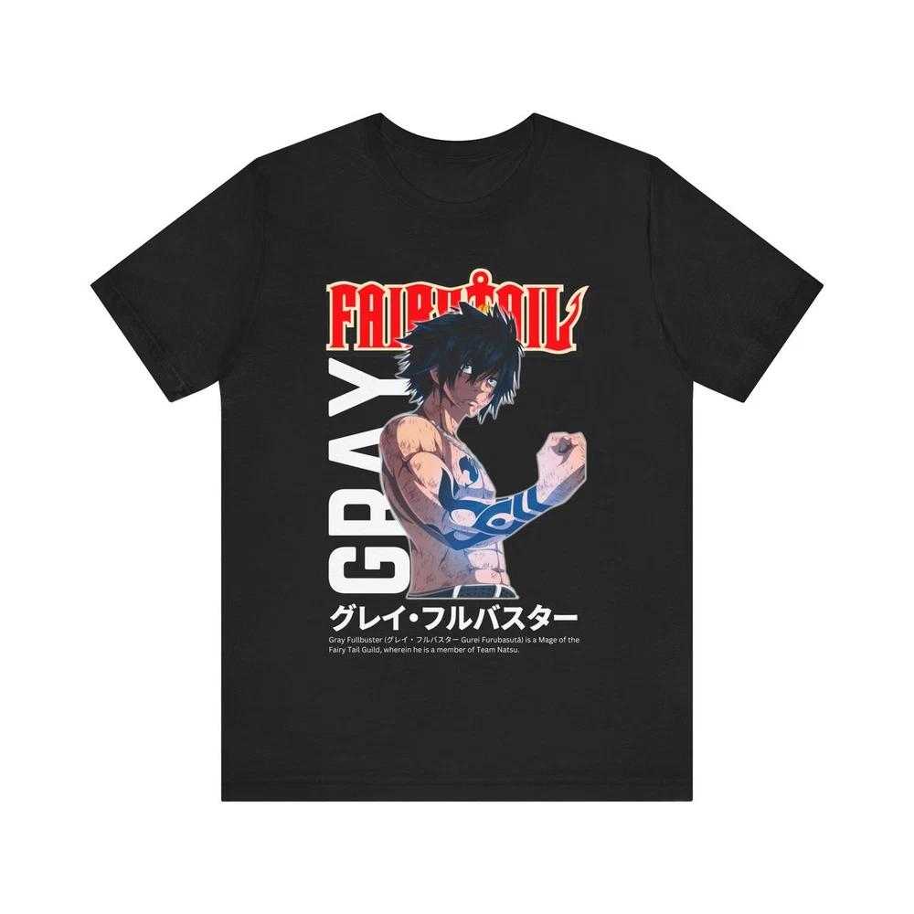 Anime Fairytail Gray Tshirt Size S4xl Gift For Friends S