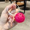 Pickleball Themed Lanyard Clip & Keychain Ornament Set