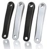 170mm Bicycle Crankset Square Rhombic Hole Aluminum Alloy Mountain Bike Left Crank Arm Bicycle Repair Parts