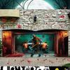 Spooky Zombie Garage Door Backdrop Blood Splatter Horror Scene Banner Outdoor Halloween Decor Haunted House Patio Wall Cover