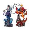 Naruto vs Sasuke GK Statue Model - High Edition Anime Figure Ornament Tide Play Collectible