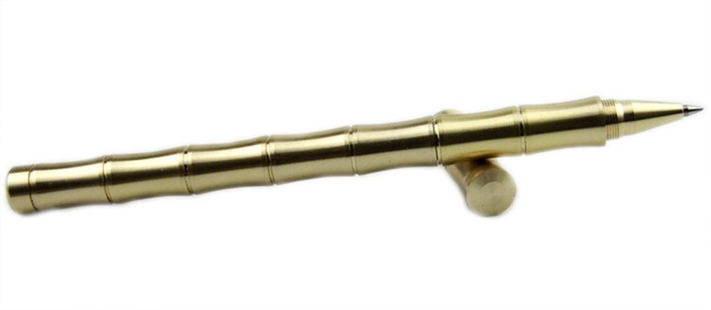 Gullor Premium Pure Copper Bamboo Shape Ballpoint Pen