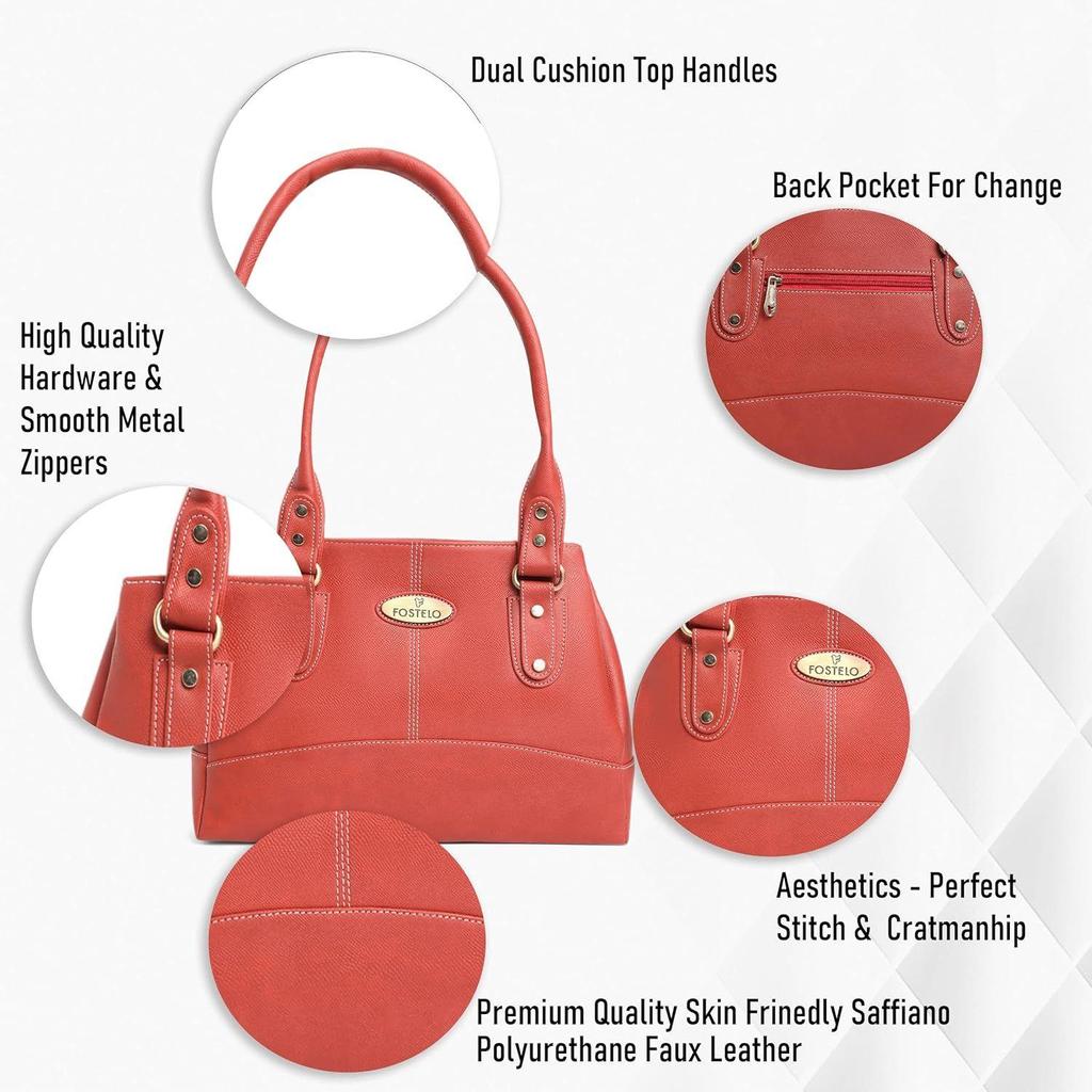 Women's Catlin Faux Leather Handbag (Large)