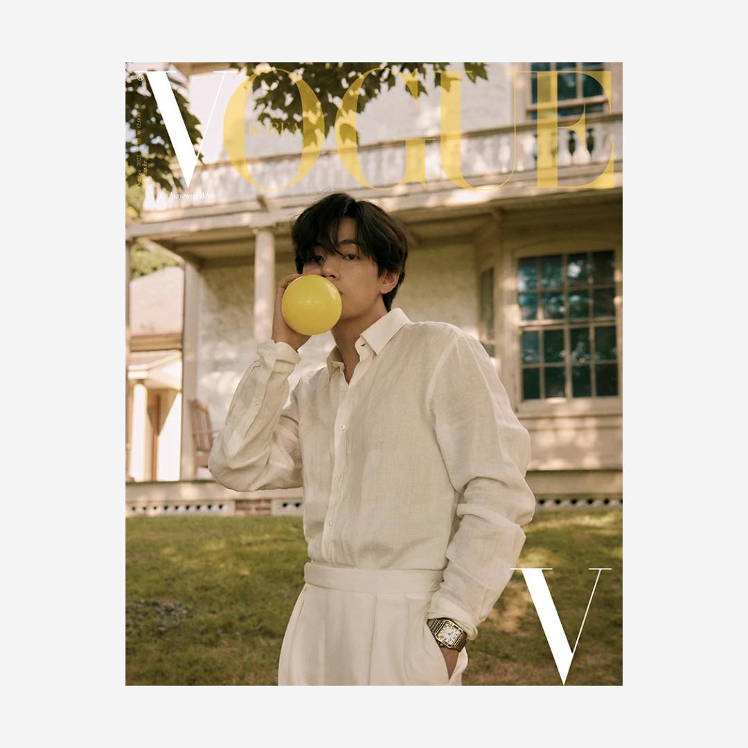 Журнал VOGUE Корея Выпуск 2022 Обложка BTS V F
