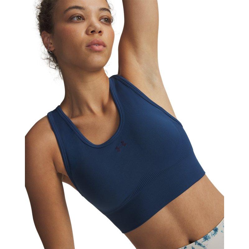 Under Armour Stable Support Soft Comfortable Easy To Wear Flexible Mid-Intensity Sports Bra Women underwear 1384419-498
