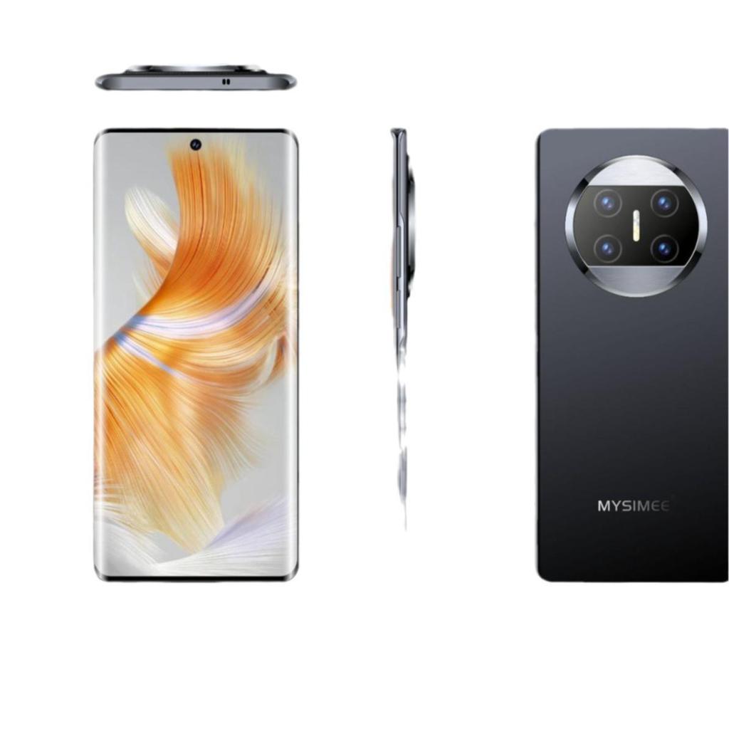 Premium Large-Curved Screen Smartphone - High-End Business Model
