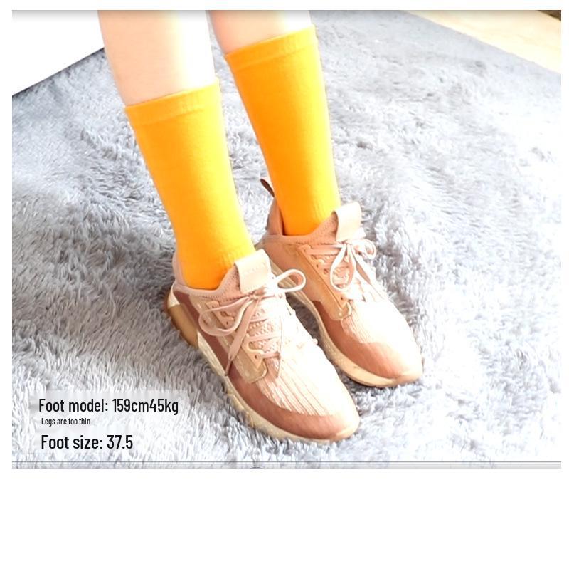 Japanese Style Women’s Extra Long Mid-Calf Five-Toe Slouch Socks for Autumn and Winter