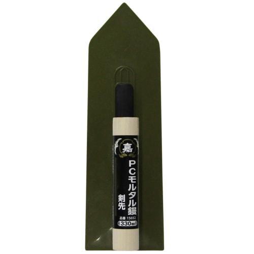 KONYO Yoshihiko Plastic Mortar Trowel, Pointed Tip, 330mm OD